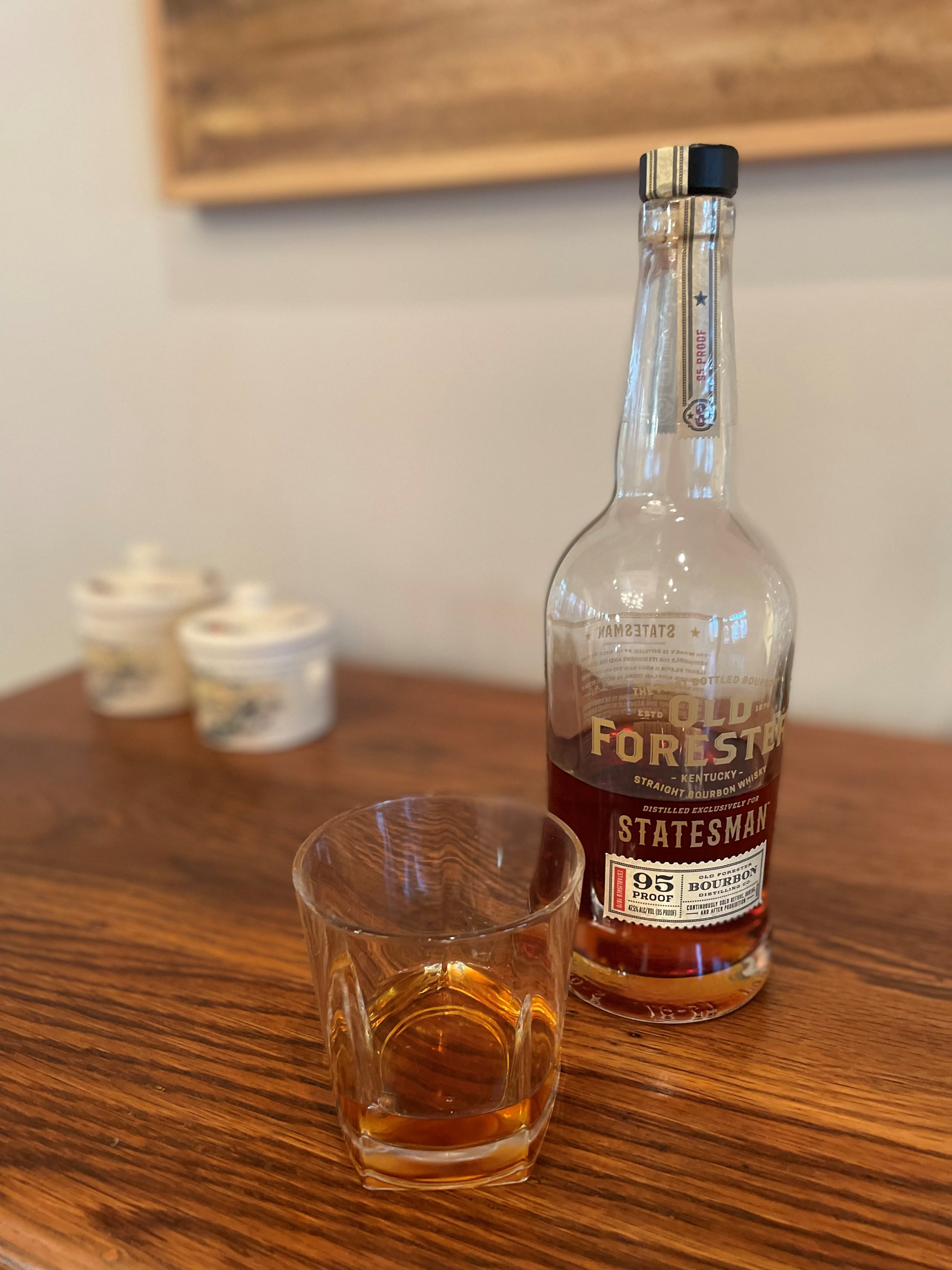 Old Forester Statesman Bourbon Whiskey