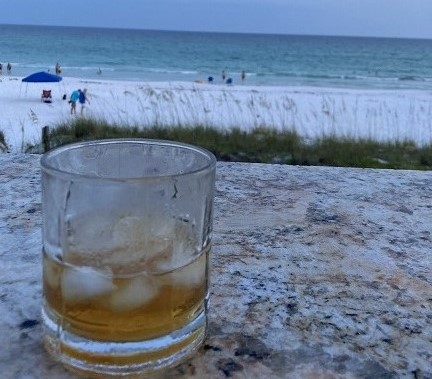 Glass at Beach